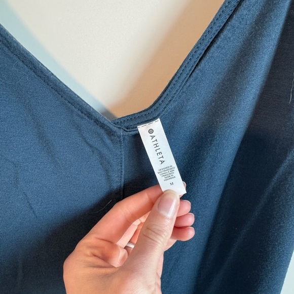 Athleta blue comfy jumpsuit - Picture 3 of 3